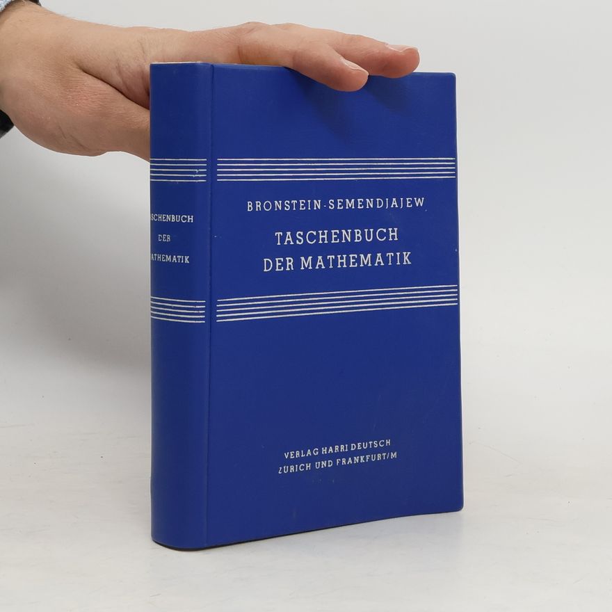 Various authors Taschenbuch der Mathematik