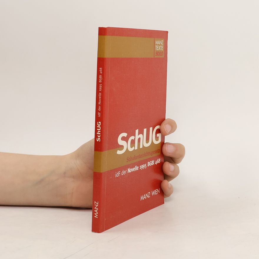 Autorenkollektiv Schulunterrichtsgesetz