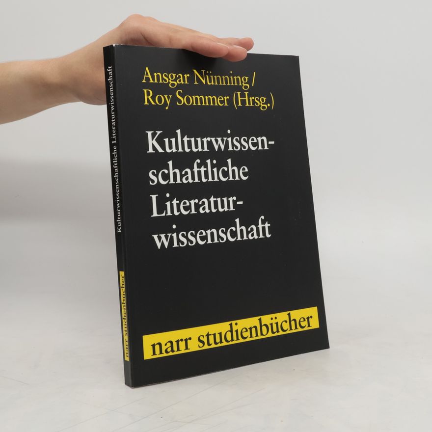 Ansgar Nünning Kulturwissenschaftliche Literaturwissenschaft