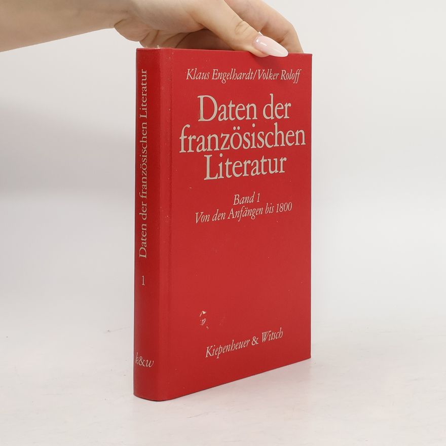 Klaus Engelhardt Daten der französischen Literatur