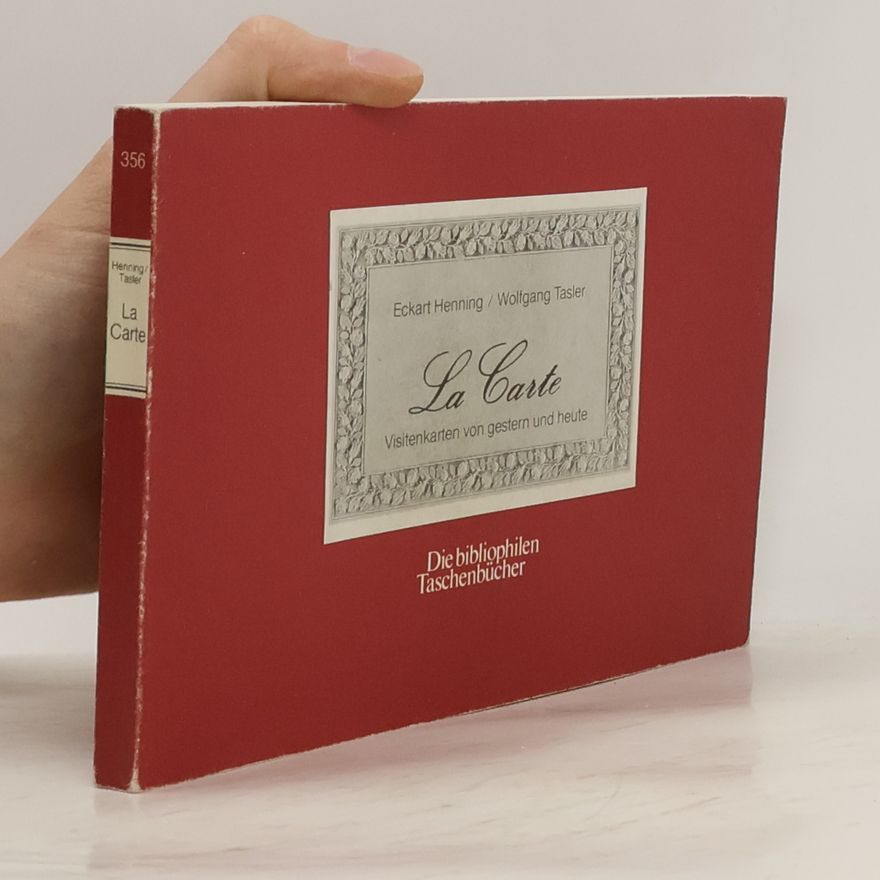 Eckart Henning La carte