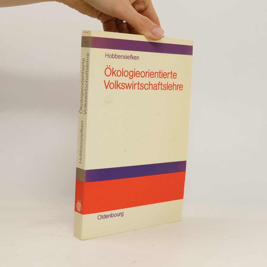 Günter Hobbensiefken Ökologieorientierte Volkswirtschaftslehre
