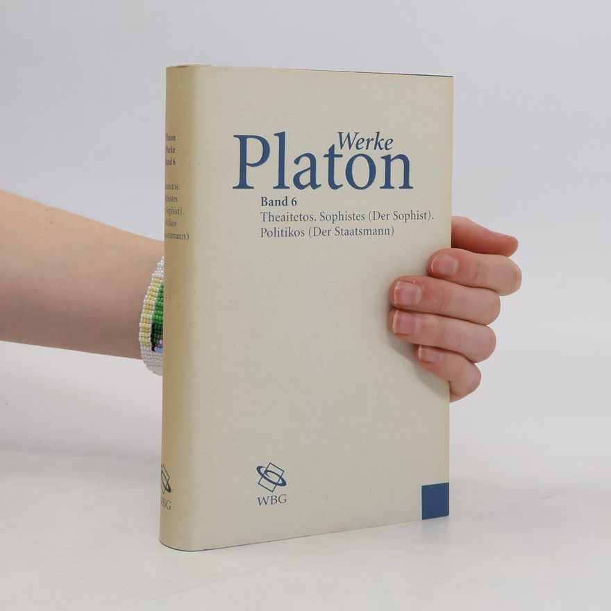 Platon Platon Werke. Band 6