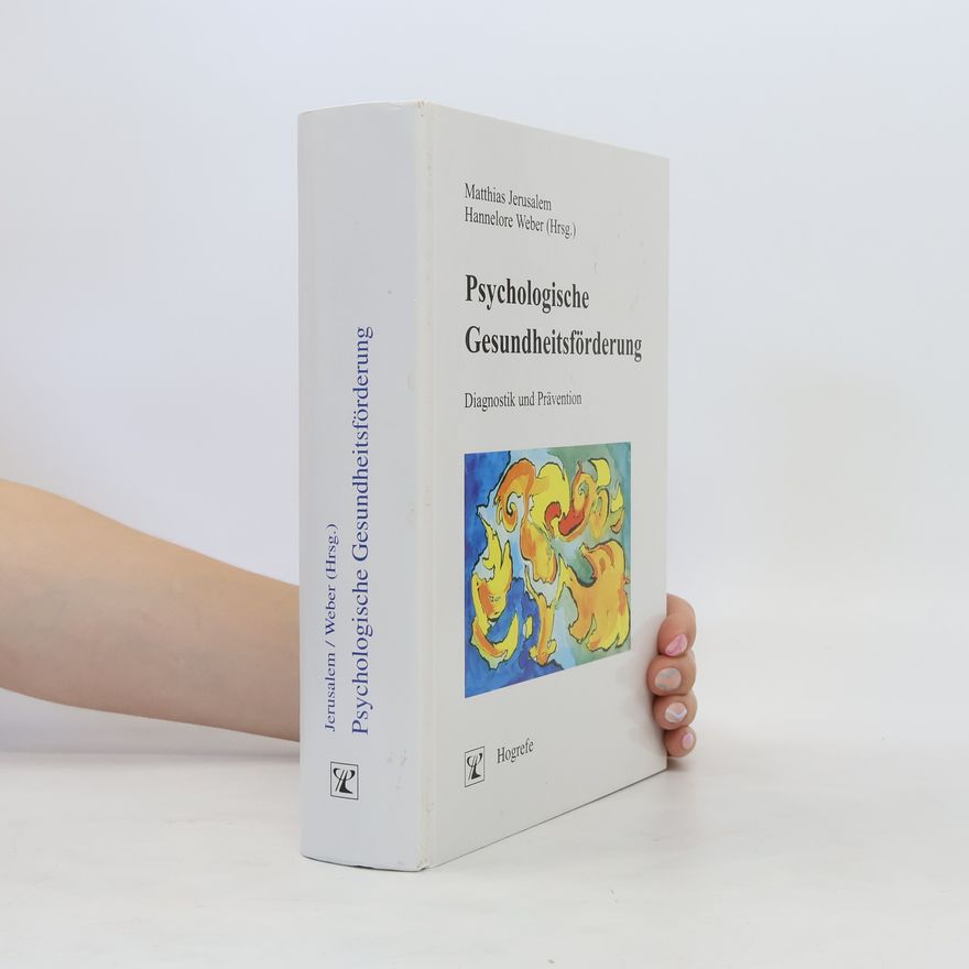 Matthias Jerusalem Psychologische Gesundheitsförderung
