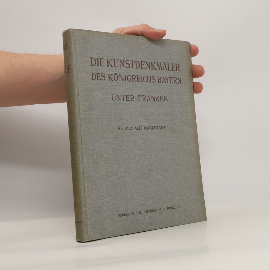 Adolf Feulner Die Kunstdenkmäler des Königreichs Bayern VI.