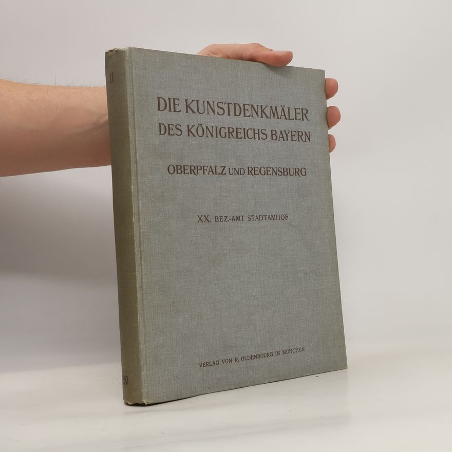 Georg Hager Die Kunstdenkmäler des Königreichs Bayern
