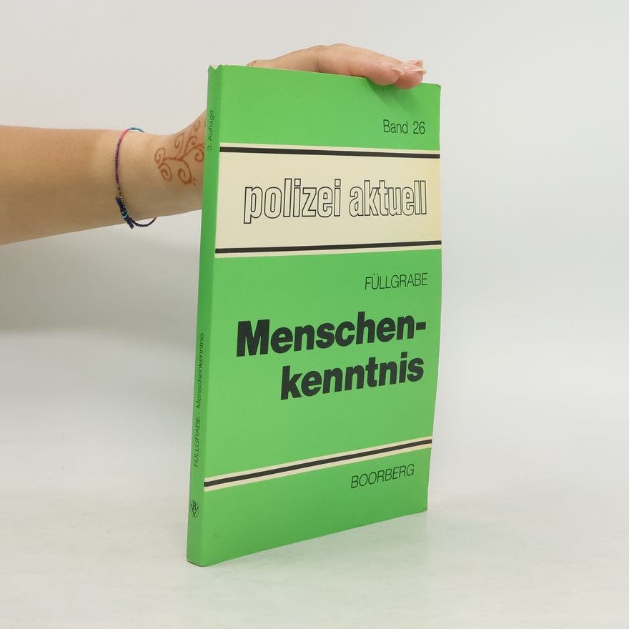 Uwe Füllgrabe Menschenkenntnis