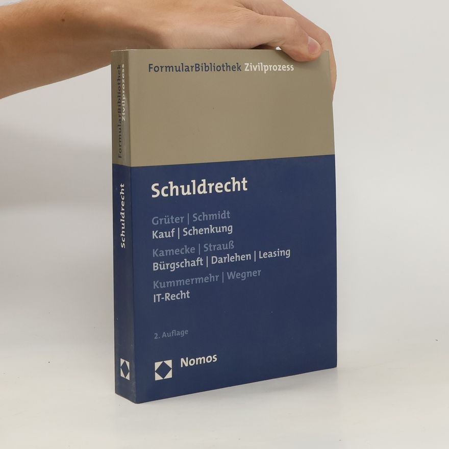 Stephan Grüter FormularBibliothek Zivilprozess. Schuldrecht