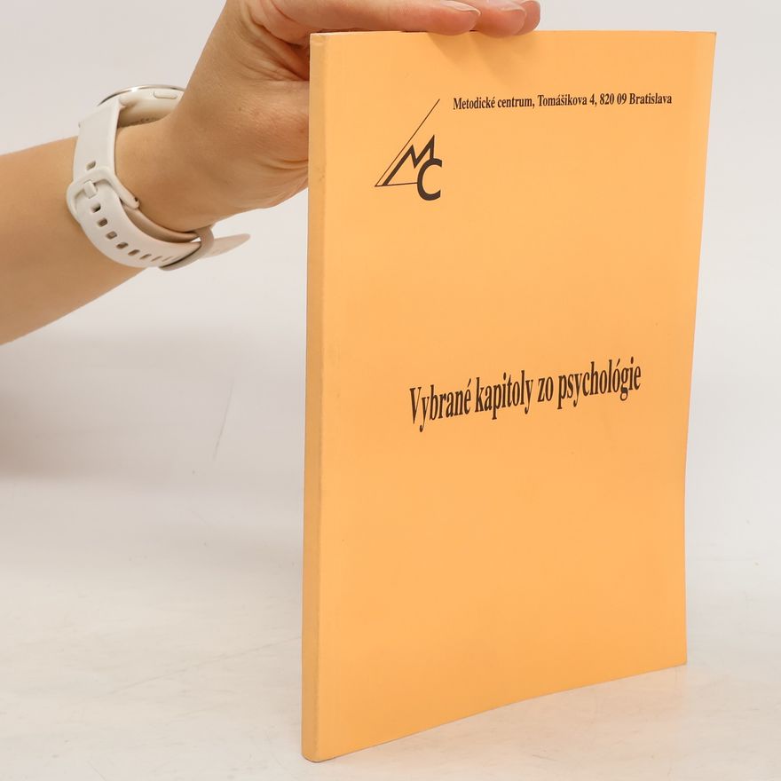 Various authors Vybrané kapitoly zo psychológie