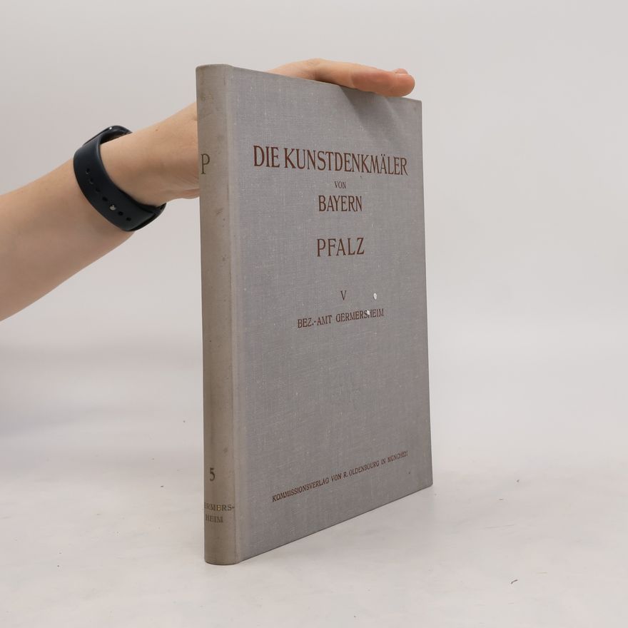 Anton Eckardt Die Kunstdenkmäler von Bayern. Pfalz
