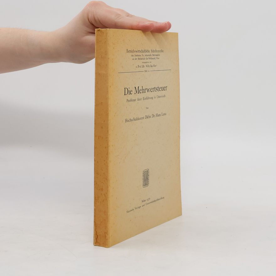Autorenkollektiv Die Mehrwertsteuer