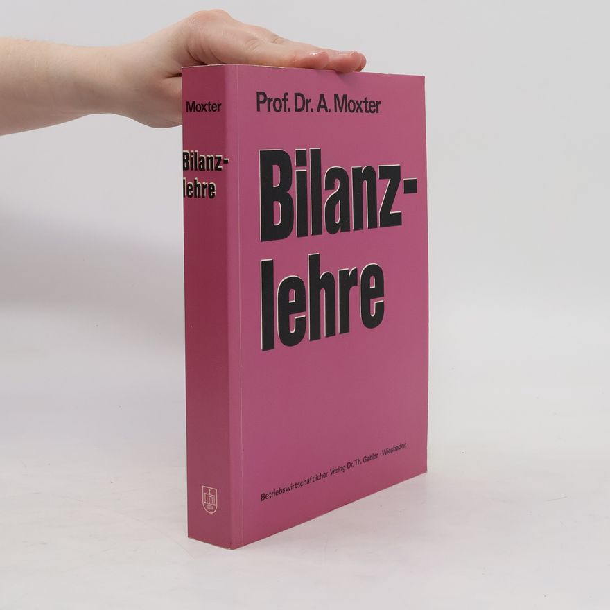 Adolf Moxter Bilanzlehre