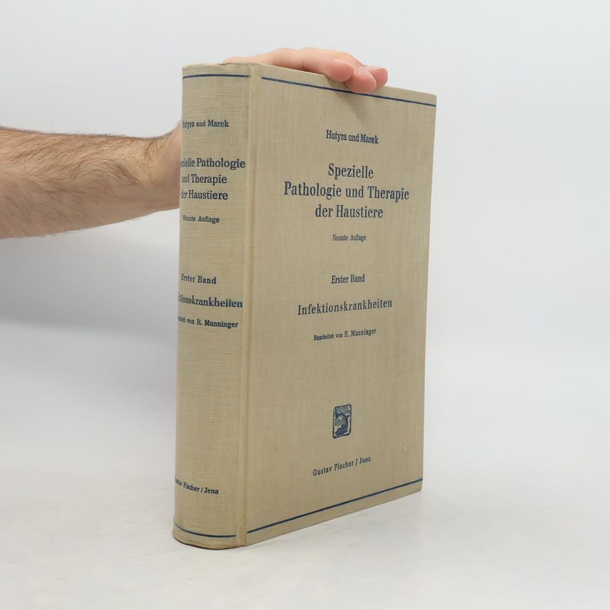 Rudolf Manninger Spezielle Pathologie und Therapie der Haustiere I. band