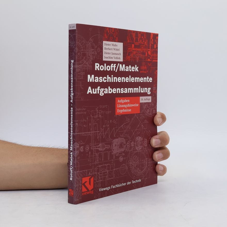 Autorenkollektiv Roloff/matek Maschinenelemente Aufgabensammlung