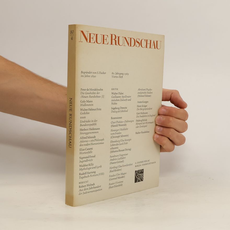 Autorenkollektiv Neue Rundschau 80/4