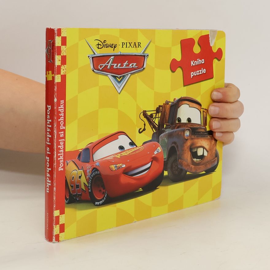 Walt Disney Auta - Kniha puzzle