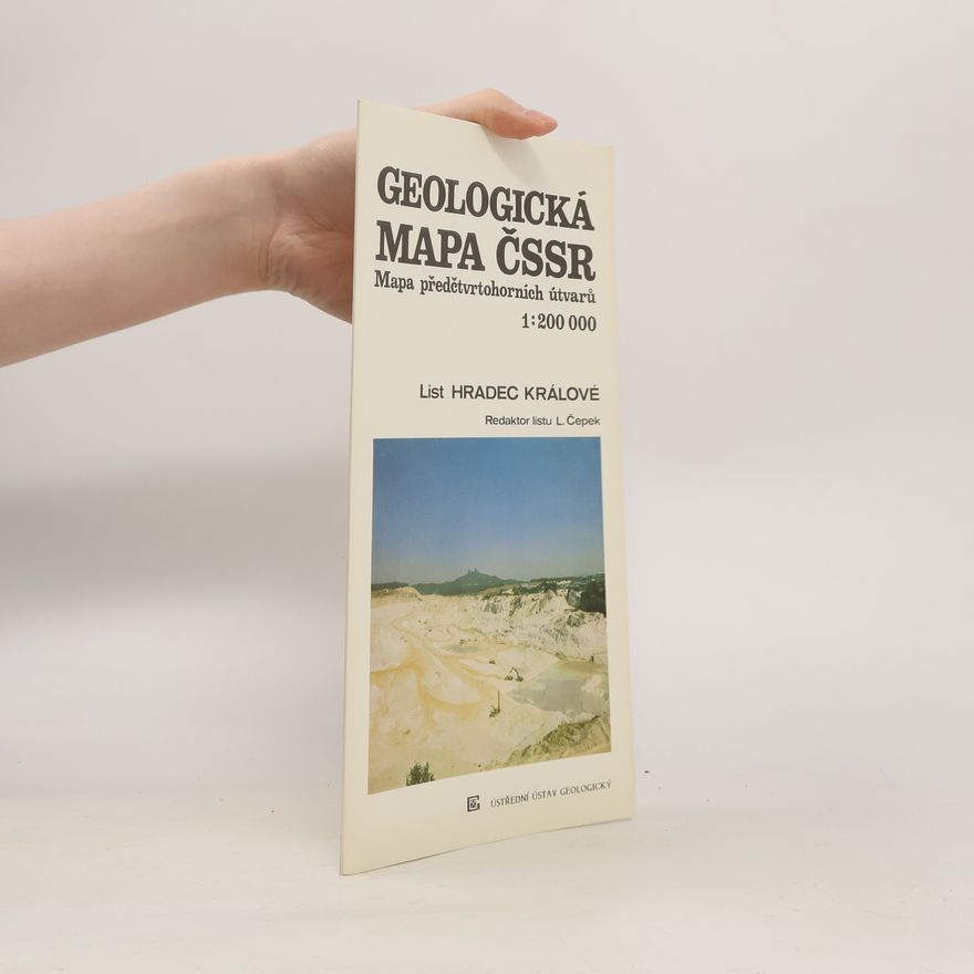 Kolektiv autorů Geologická mapa ČSSR mapa předčtvrtohorních útvarů : 1:200 000