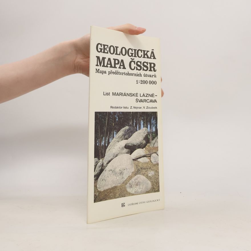 Zdeněk Vejnar Geologická mapa ČSSR. List Mariánské Lázně-Švarcava