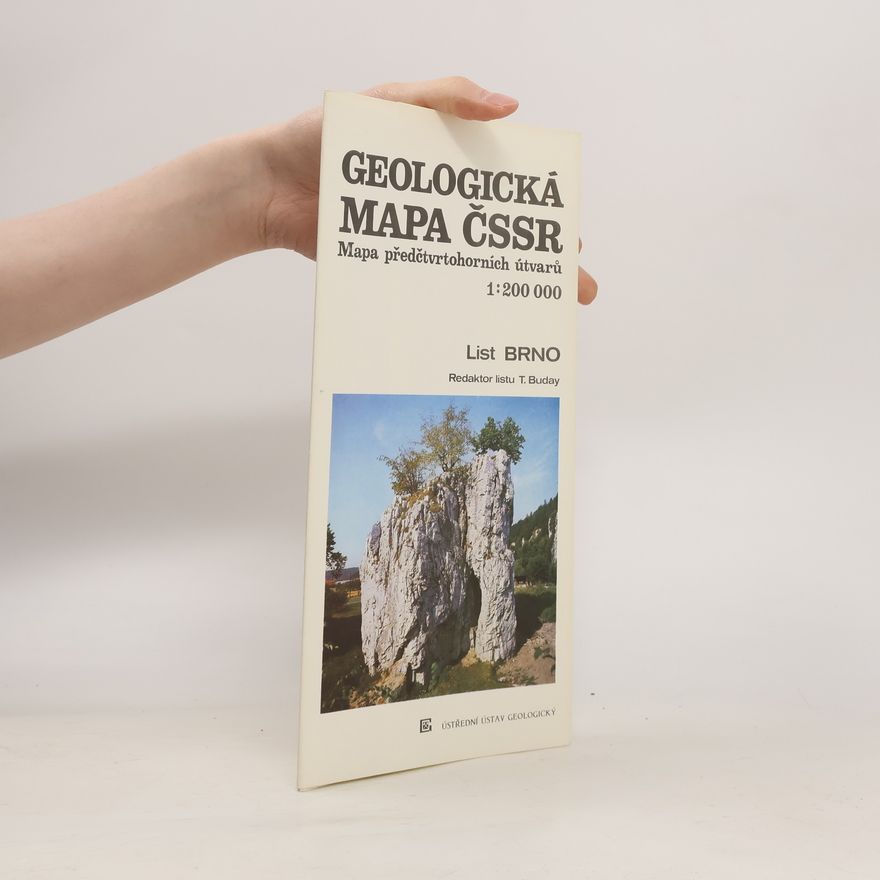 Kolektiv autorů Geologická mapa ČSSR. List Brno mapa předčtvrtohorních útvarů