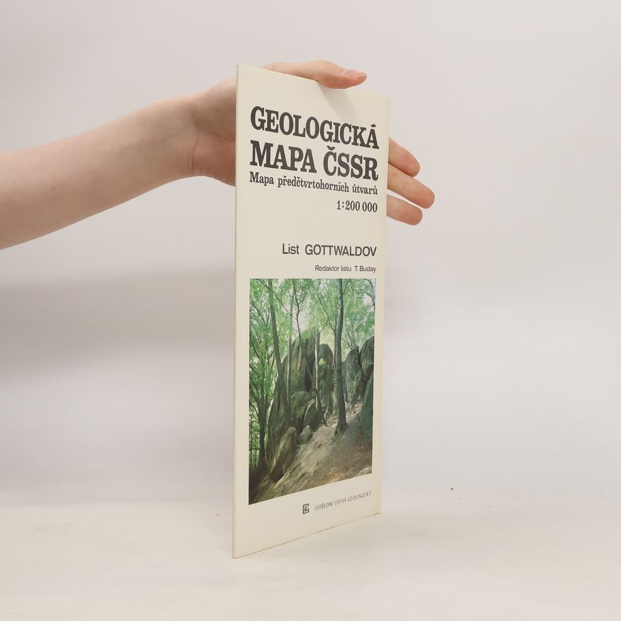 Tibor Buday Geologická mapa ČSSR. List Gottwaldov