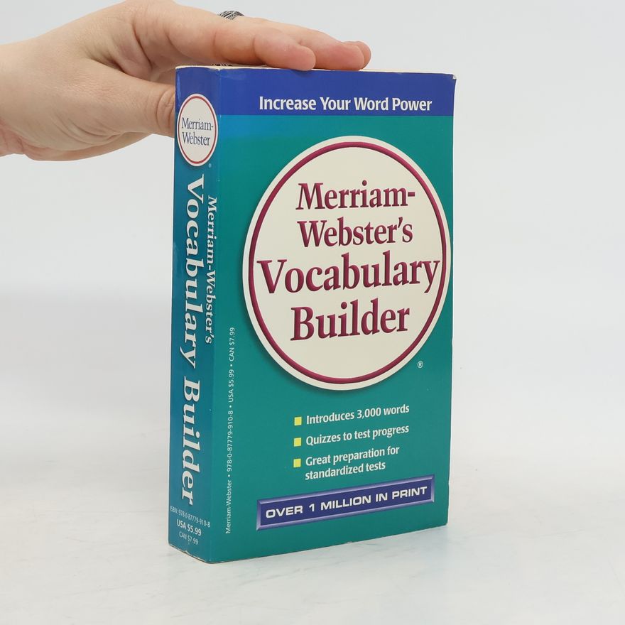 Mary W. Cornog Merriam-Webster's Vocabulary Builder