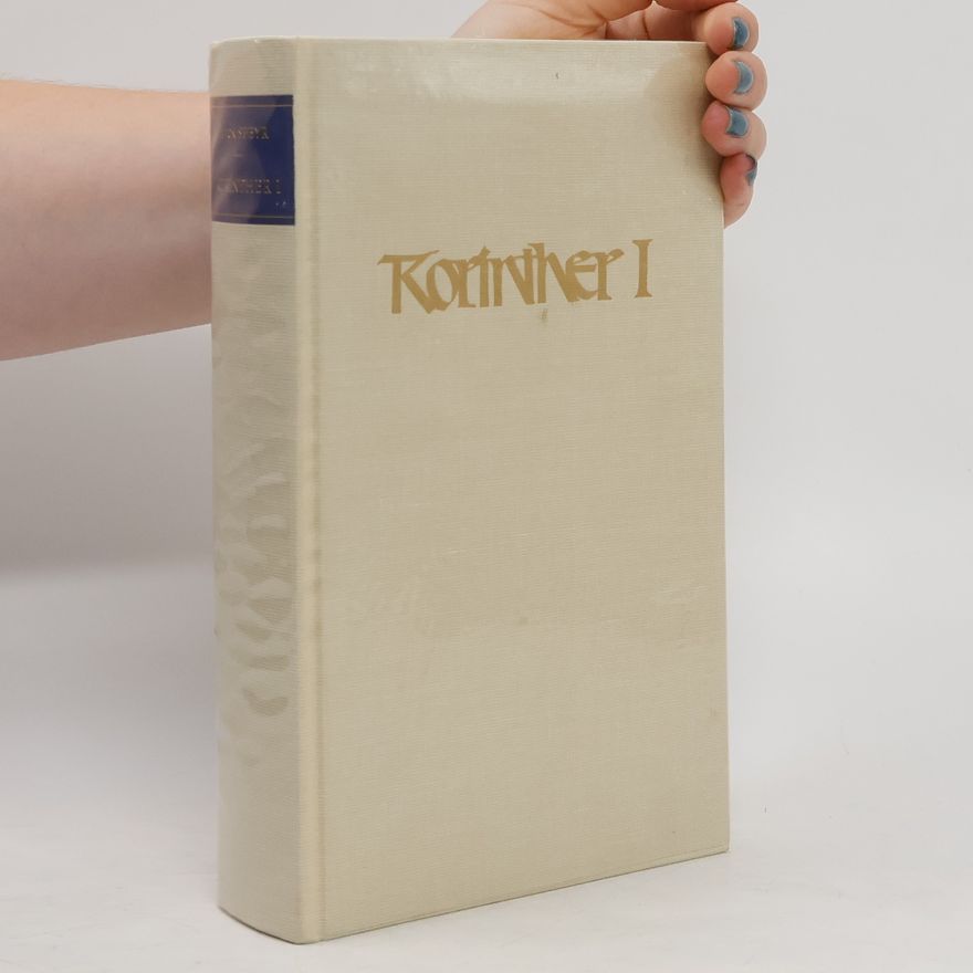 Adrienne von Speyr Korinther I