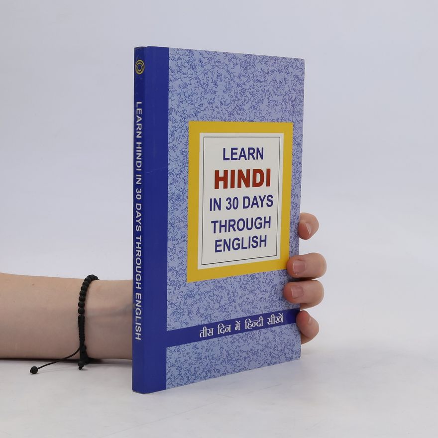 Krishna Gopal Vikal Learn Hindi in 30 Days Through English