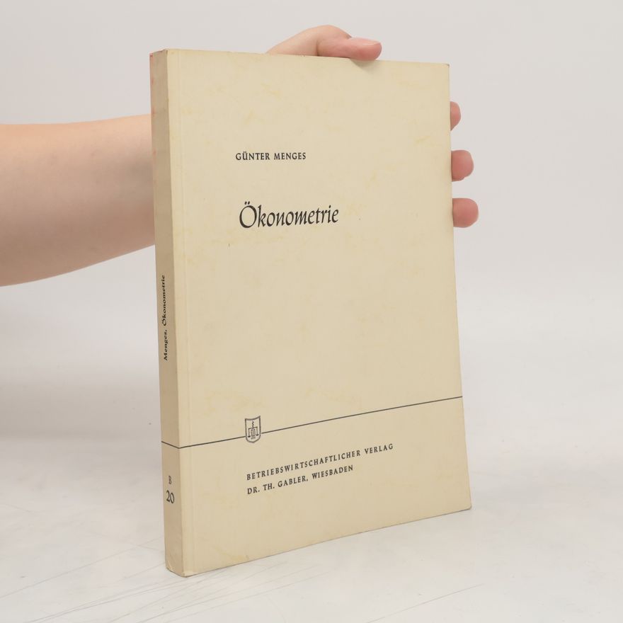 Günter Menges Ökonometrie