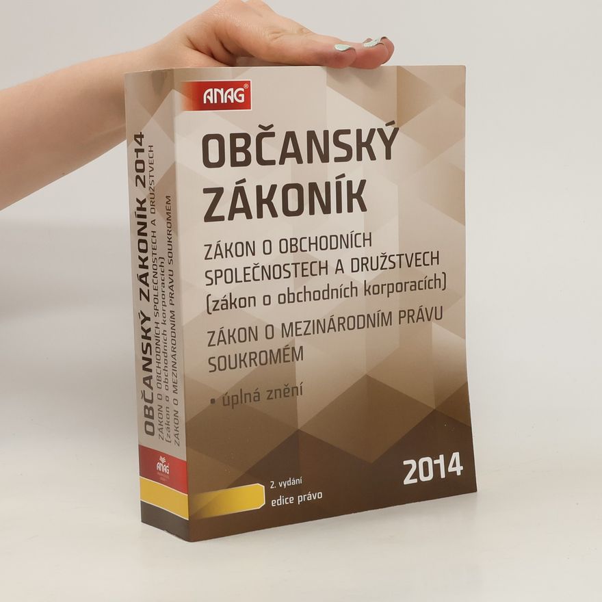Kolektiv autorů Občanský zákoník 2014