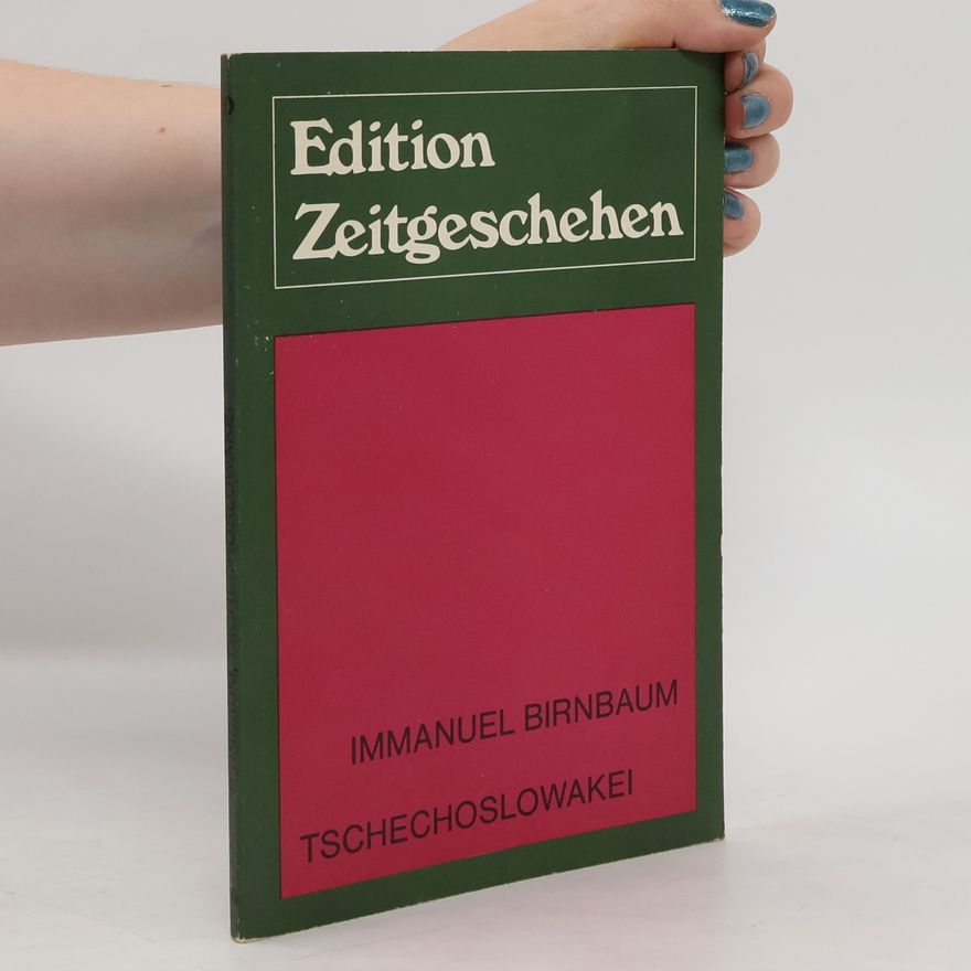 Immanuel Birnbaum Tschechoslowakei