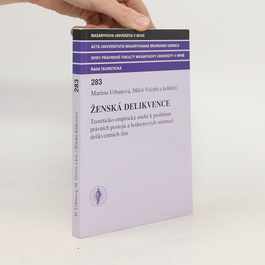 Martina Urban Ženská delikvence