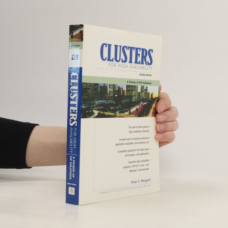 Peter S. Weygant Clusters for High Availability