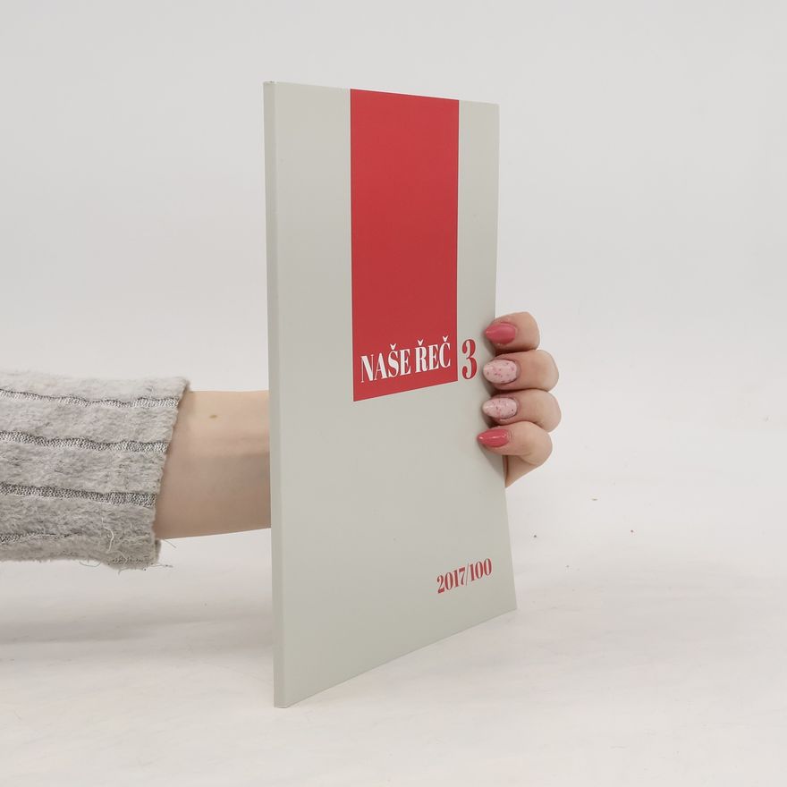 Various authors Naše řeč 3 2017/100