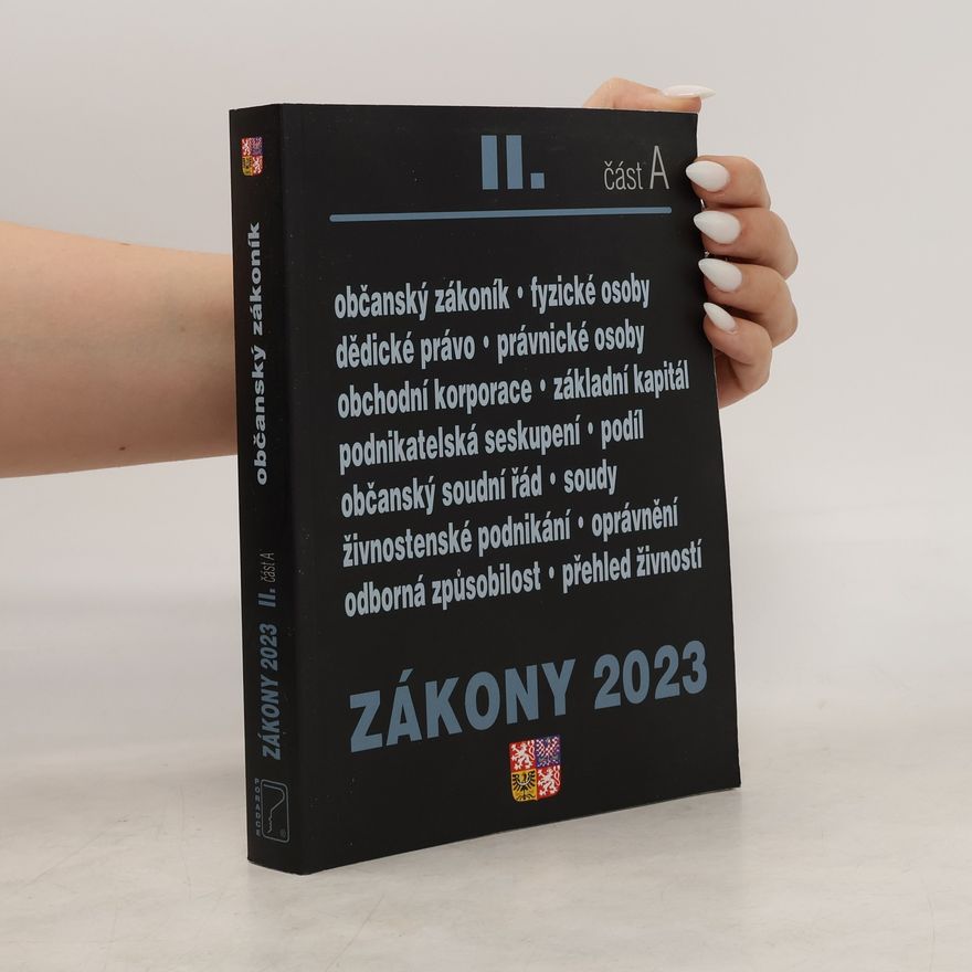 Kolektiv autorů Zákony 2023 II. část A