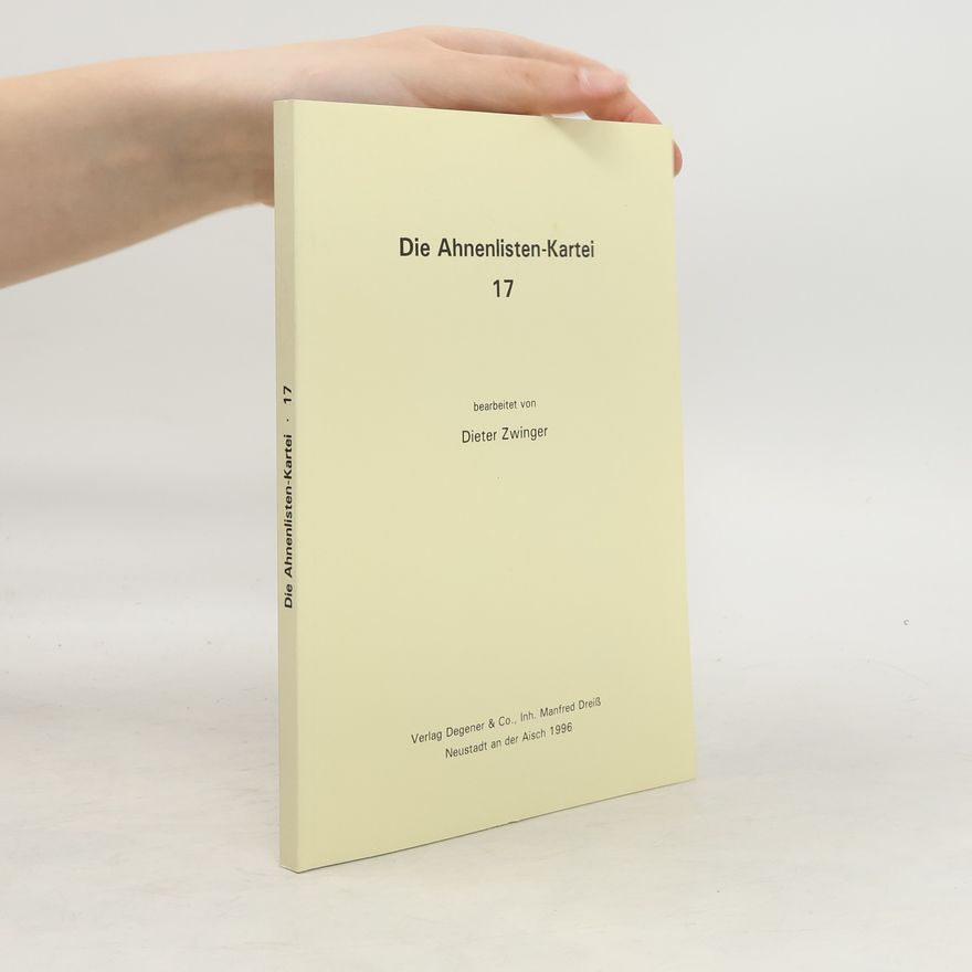 Autorenkollektiv Die Ahnenlisten-Kartei