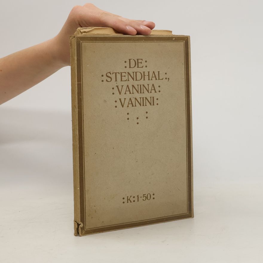 Stendhal Vanina Vanini