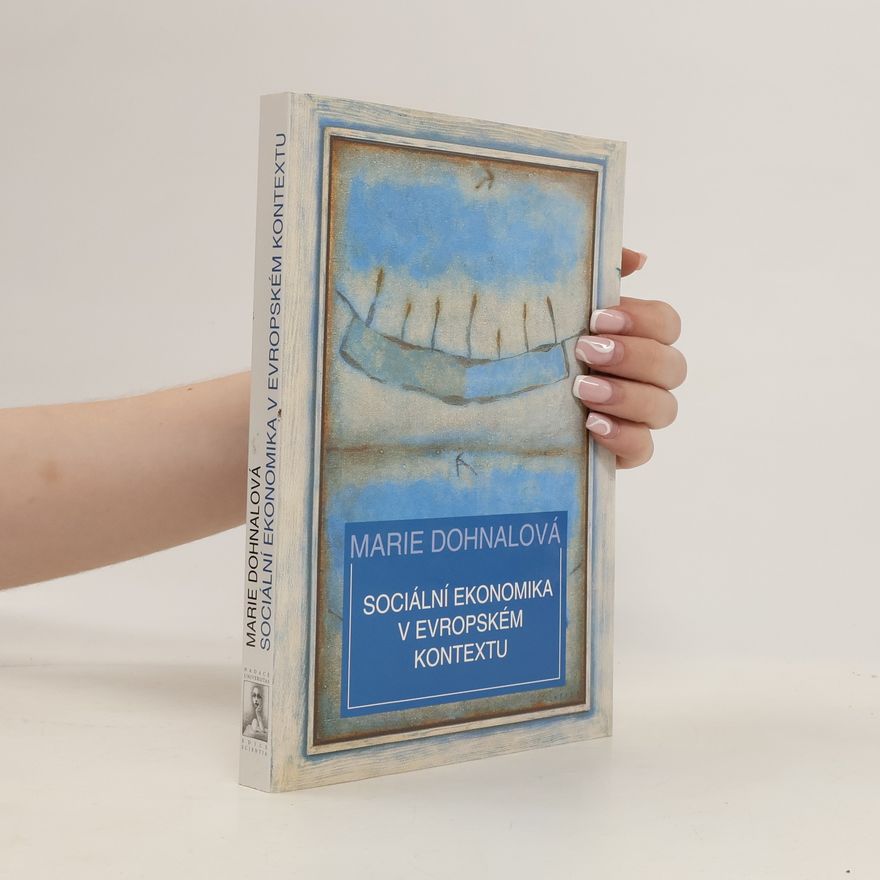 Marie Dohnalová Sociální ekonomika v evropském kontextu