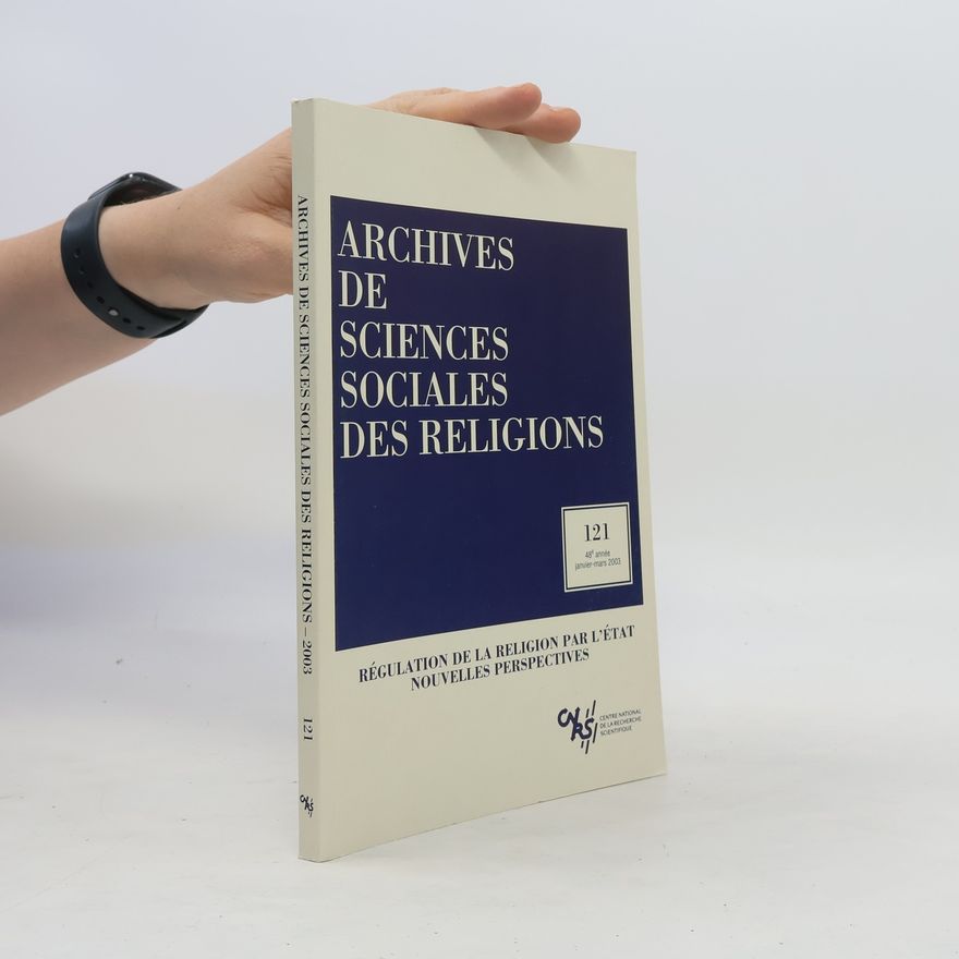 Roland J. Campiche Régulation de la religion par l'état