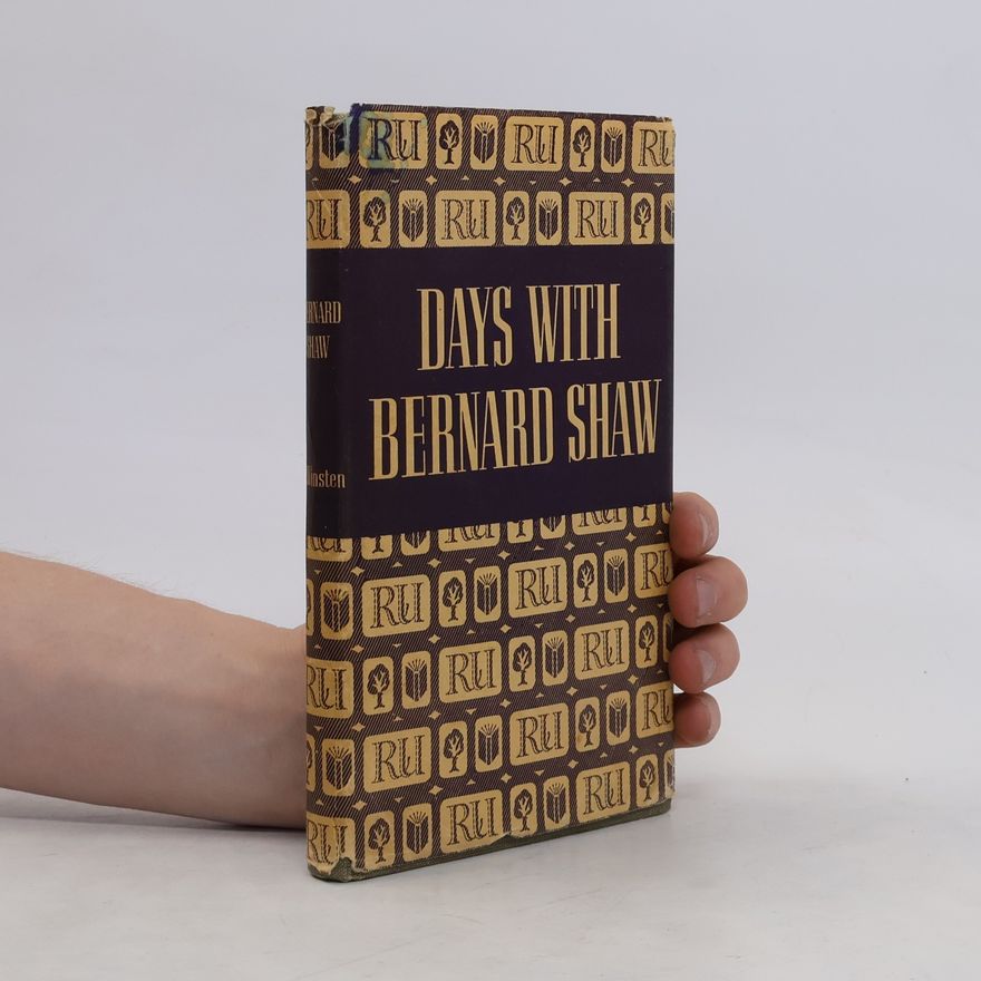 Stephen Winsten Days with Bernard Shaw