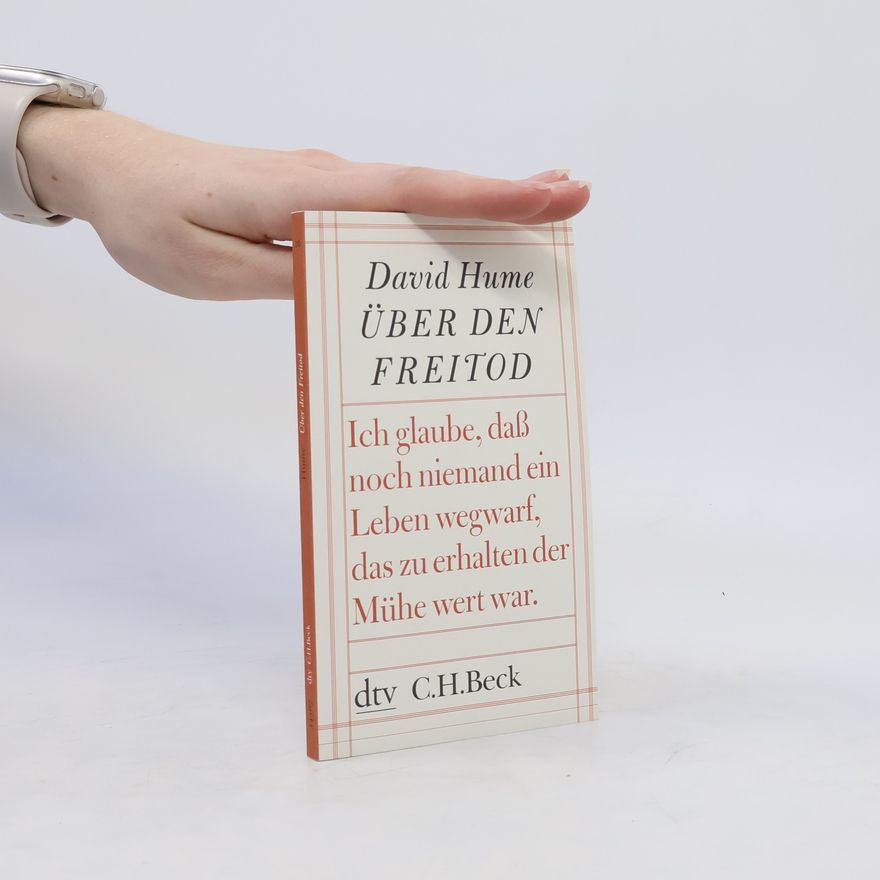 David Hume Über den Freitod und andere Essays
