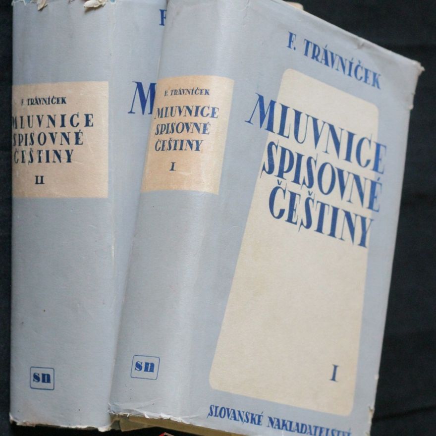 František Trávníček Mluvnice spisovné češtiny I + II