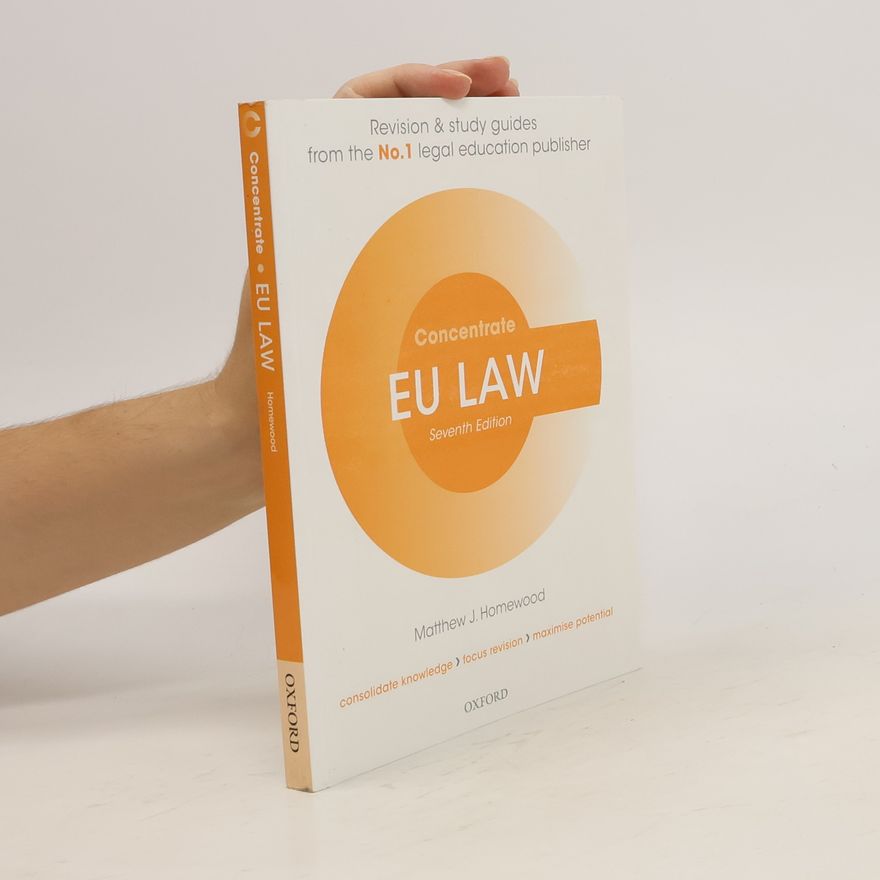 Matthew Homewood EU Law Concentrate