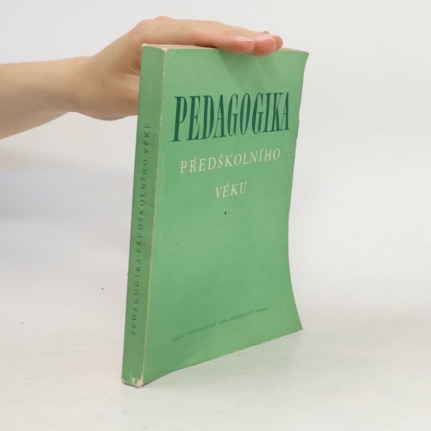 Marie Bartůšková Pedagogika předškolního věku