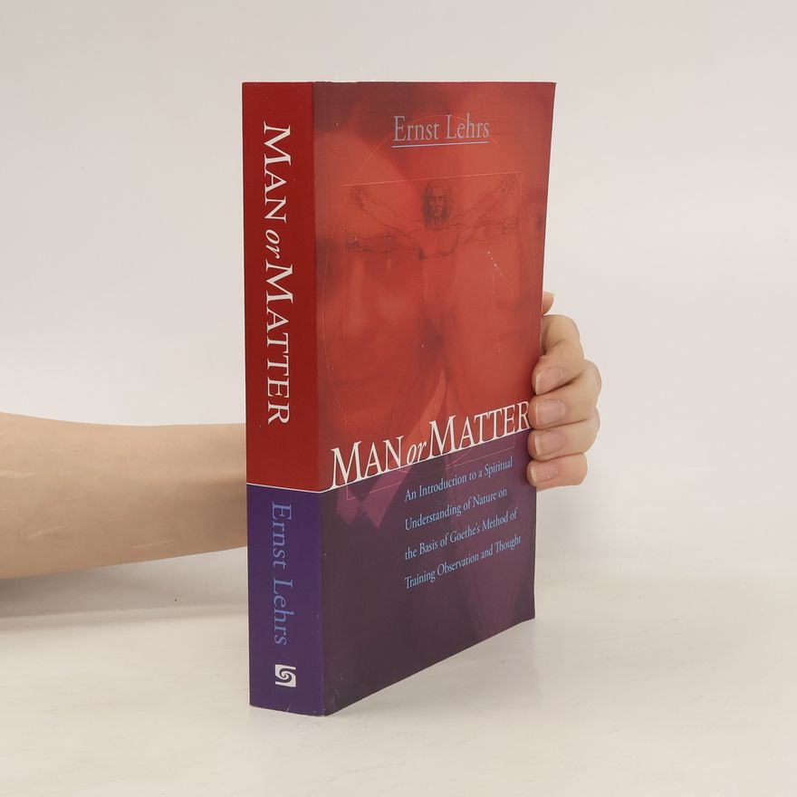 Ernst Lehrs Man or Matter