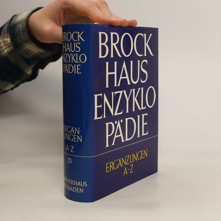 Autorenkollektiv Brockhaus Enzyklopädie 25. Ergänzungen A-Z