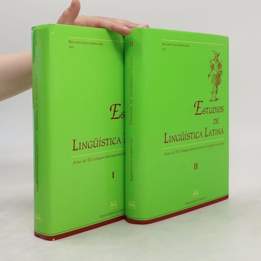 Benjamín García Hernández Estudios de Lingüística Latina