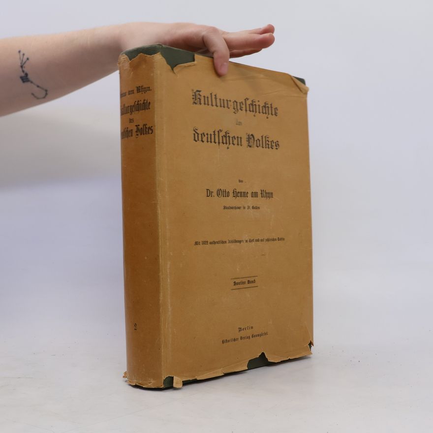 Otto Henne am Rhyn Kulturgeschichte des Deutschen Volkes II