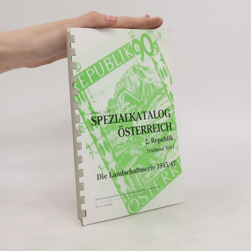 Heinz L. Gindl Spezialkatalog Österreich, 2. Republik