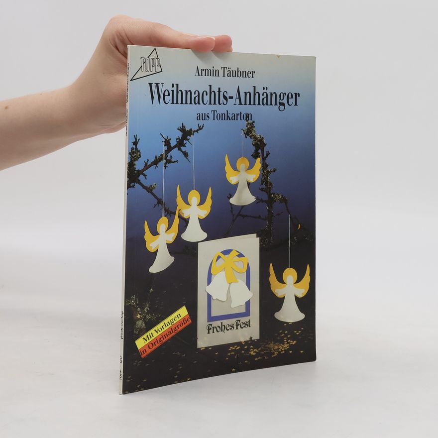 Armin Täubner Weihnachts-Anhänger aus Tonkarton