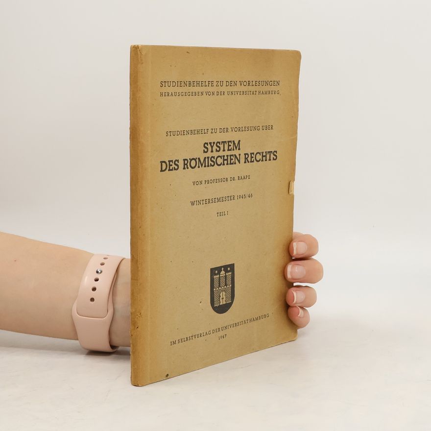 Kolektiv autorů System des Römischen Rechts